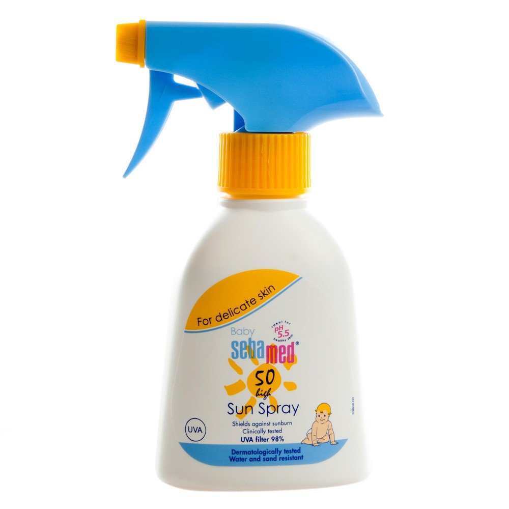 Sebamed Spf50 Kids Sunblock High Spray 200ml